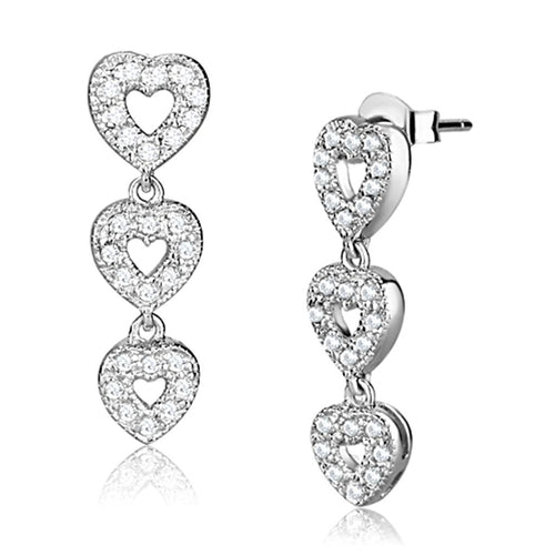 Boucles d’oreilles argent 925 ￼
